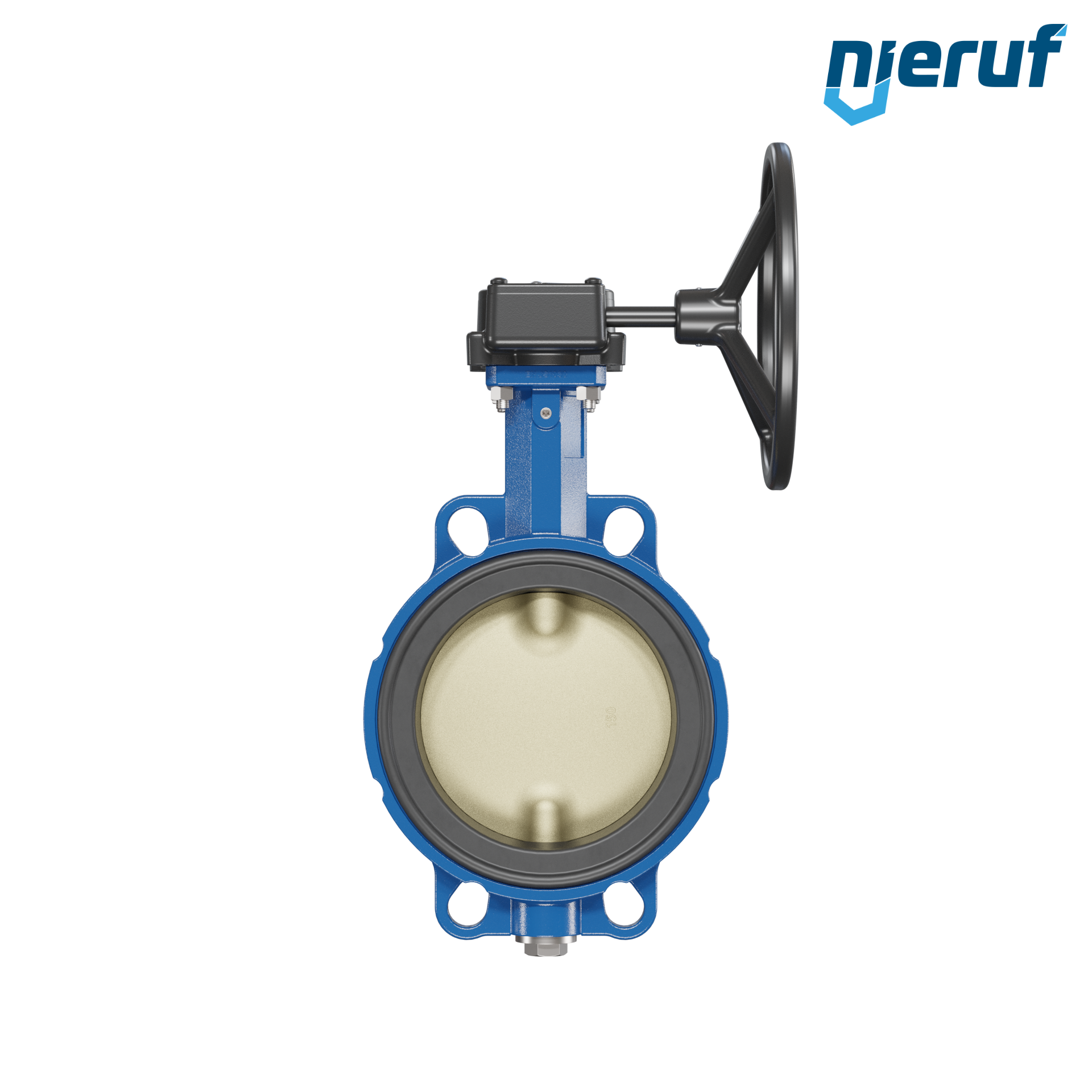 valvola a farfalla per l'acqua di mare DN 150 PN6-PN10-PN16 & ANSI150 AK15 volantino