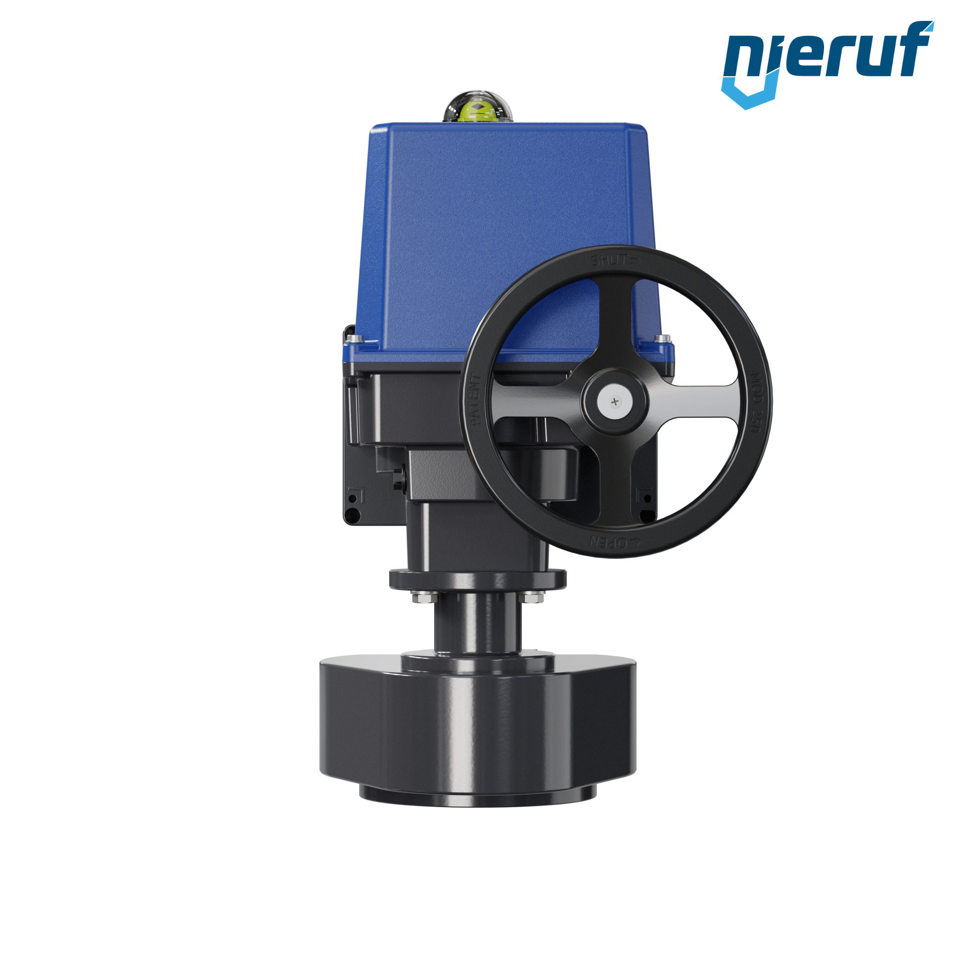 Attuatore elettrico da 1/4 di giro AN03 PSQ3003AMS13 con protezione contro le interruzioni di corrente - 360-575V AC 3000Nm IP67 ISO 5211 F16