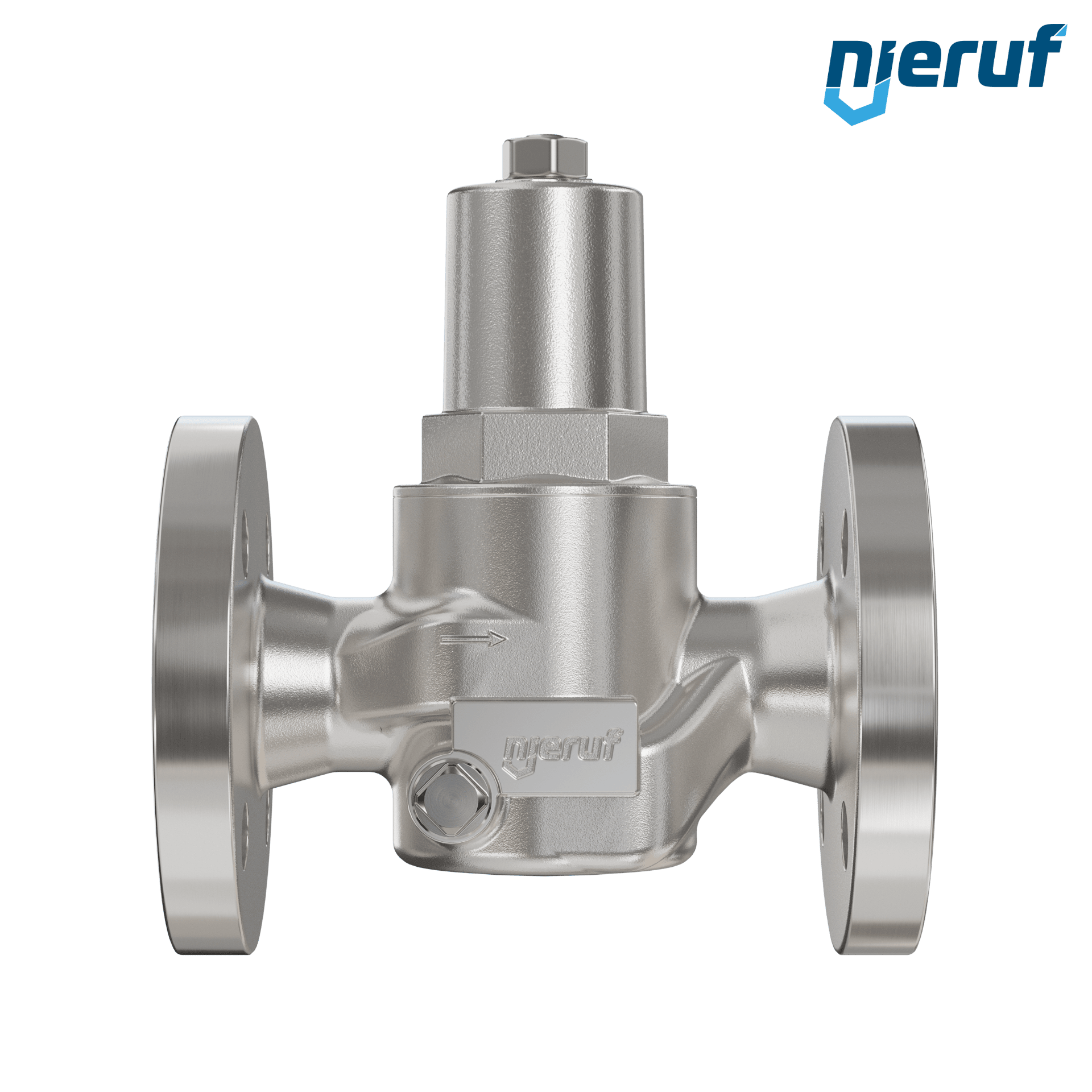 riduttore di pressione flangiato DN25 DM22 acciaio inossidabile PTFE / EPDM / FEPM 4.0 - 10.0 bar