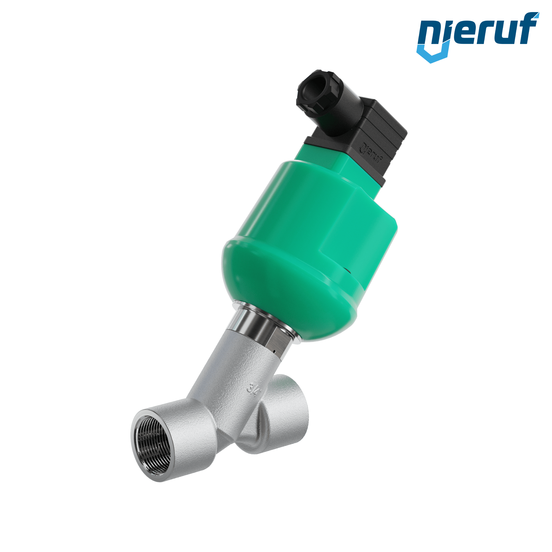 Durchflussregulierventil 3/4" Zoll Edelstahl FKM 0 - 10 Volt ED01