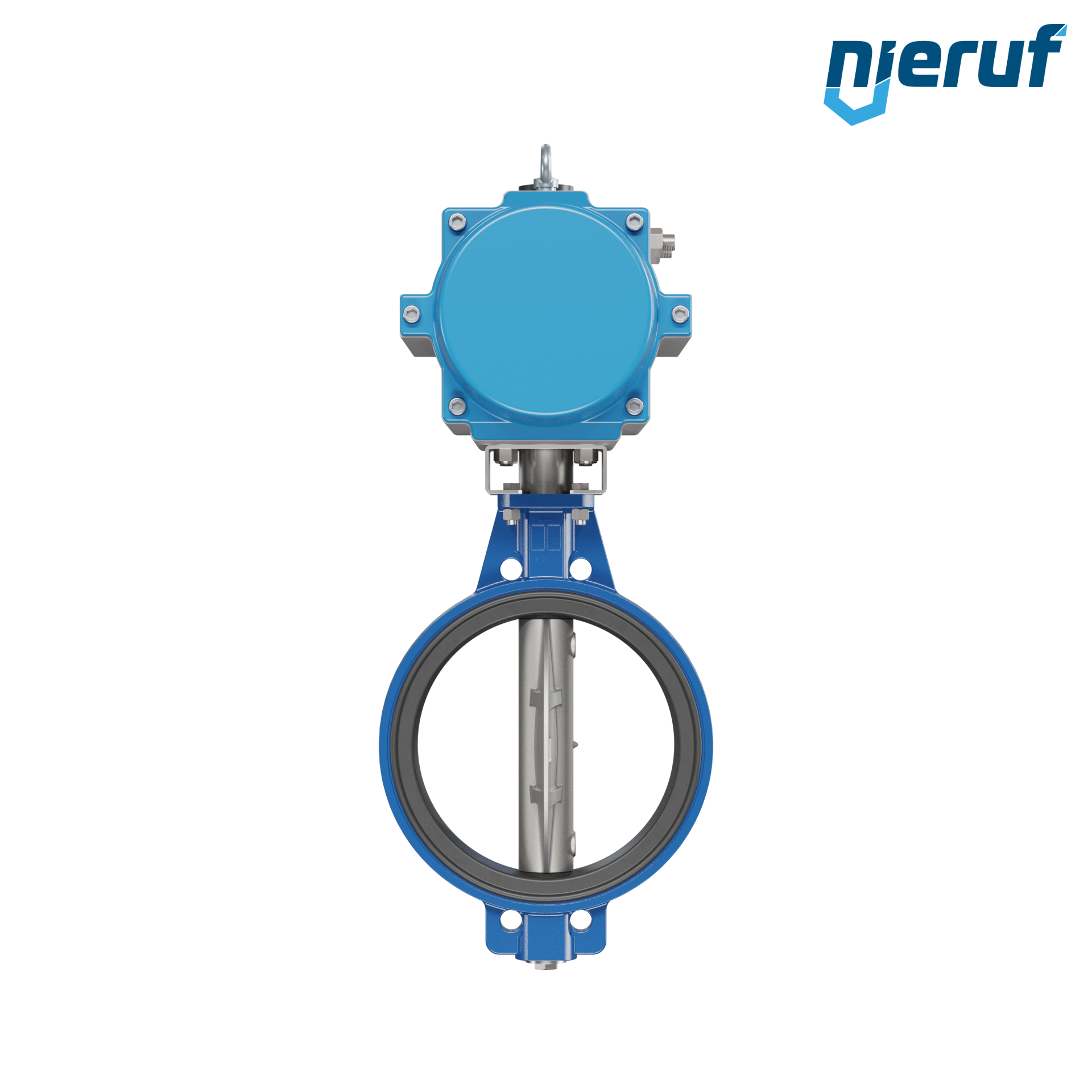 Butterfly valve DN 400 AK01 EPDM DVGW drinking water, WRAS, ACS, W270 pneumatic actuator single acting normally open