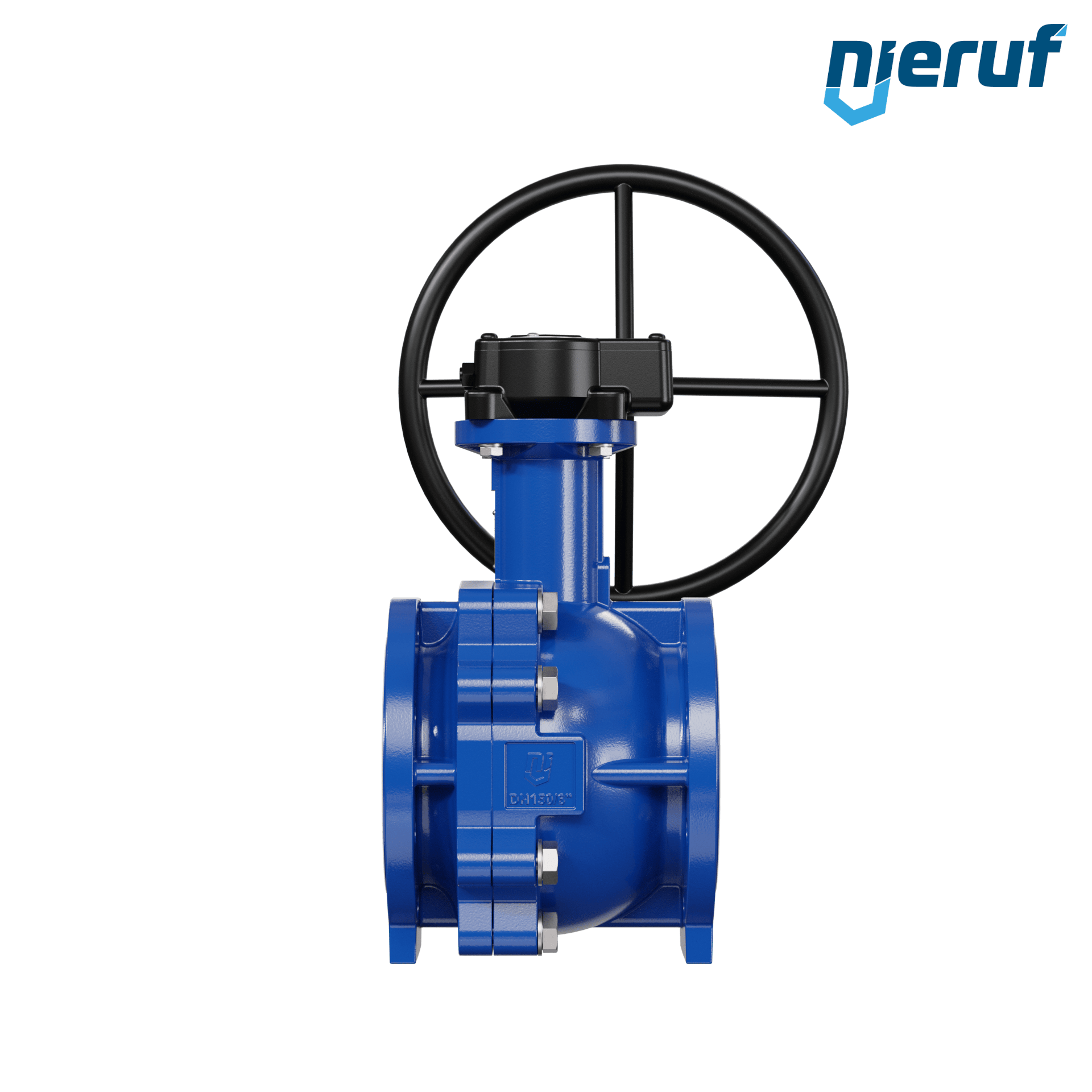 valvola a sfera flangiata PFA FK13 DN150 - 6" pollici ANSI 150 inghisa sferoidale 5.3103 con volantino manuale