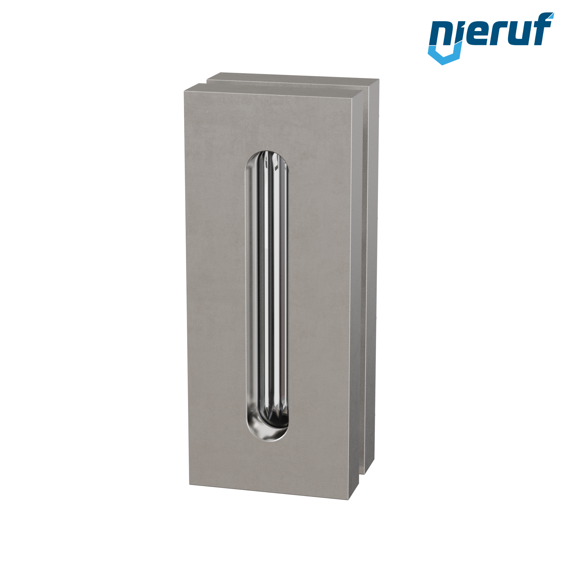 oblò di osservazione per serbatoi L=170mm  BS03 acciaio inossidabile 1.4571 grafite vetro borosilicato, reflex 16bar