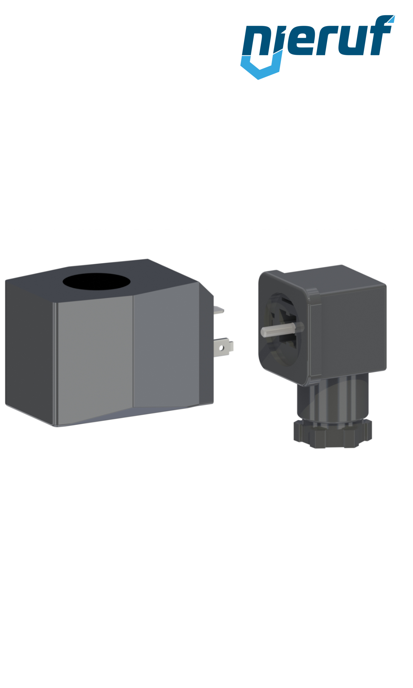 Imán Tensión 24V DC para Tipo EV06 / MV06 G 1 1/4 a G 2 pulgadas