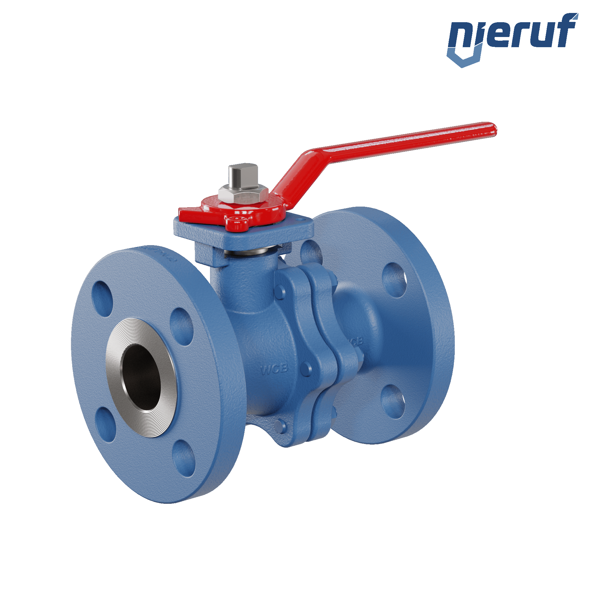 valvola a sfera flangiata DN40 FK14 ANSI 300 acciaio 1.0619