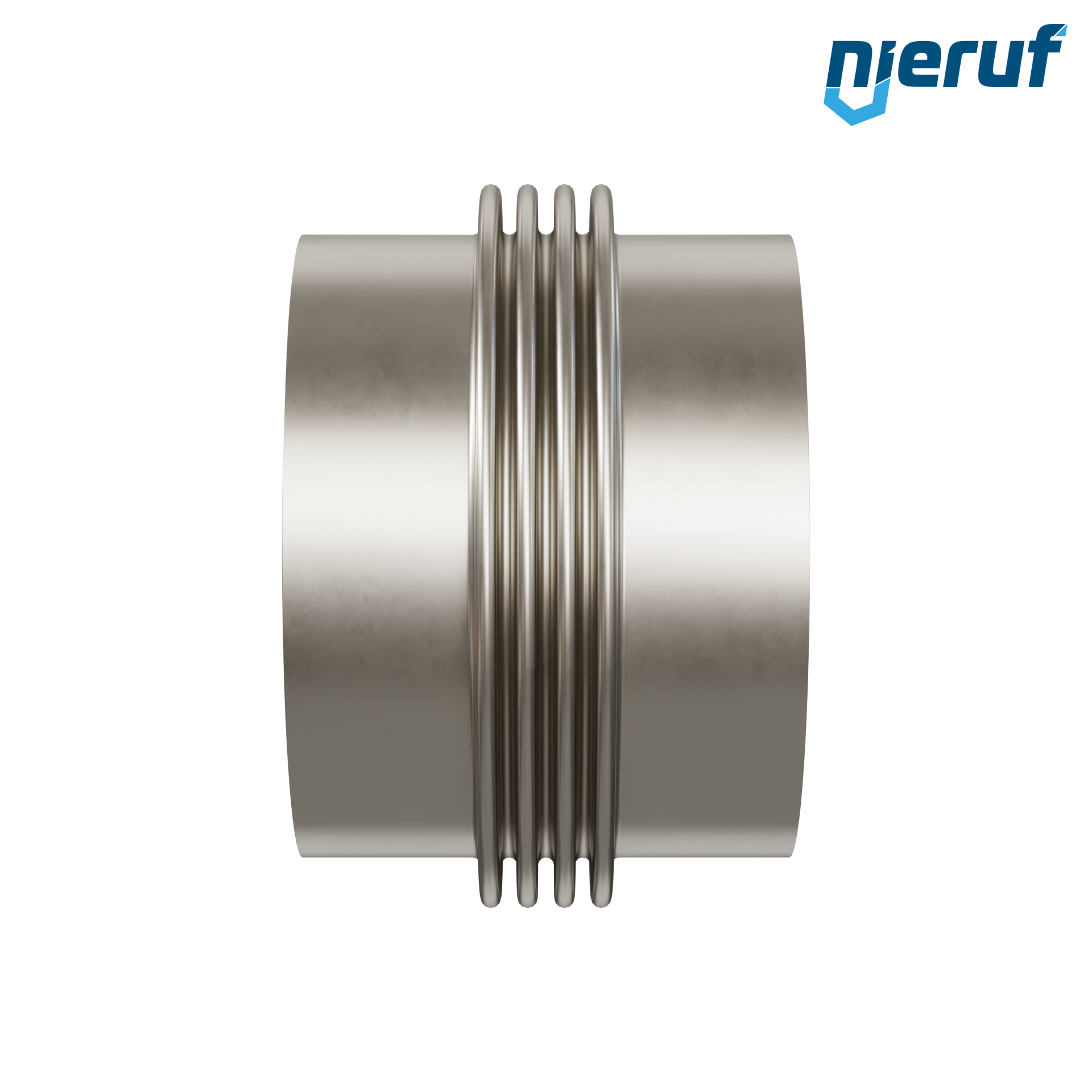 Giunto di dilatazione assiale DN300 - 329mm versione KP05 estremità a saldare in acciaio inox e manicotto in acciaio inox