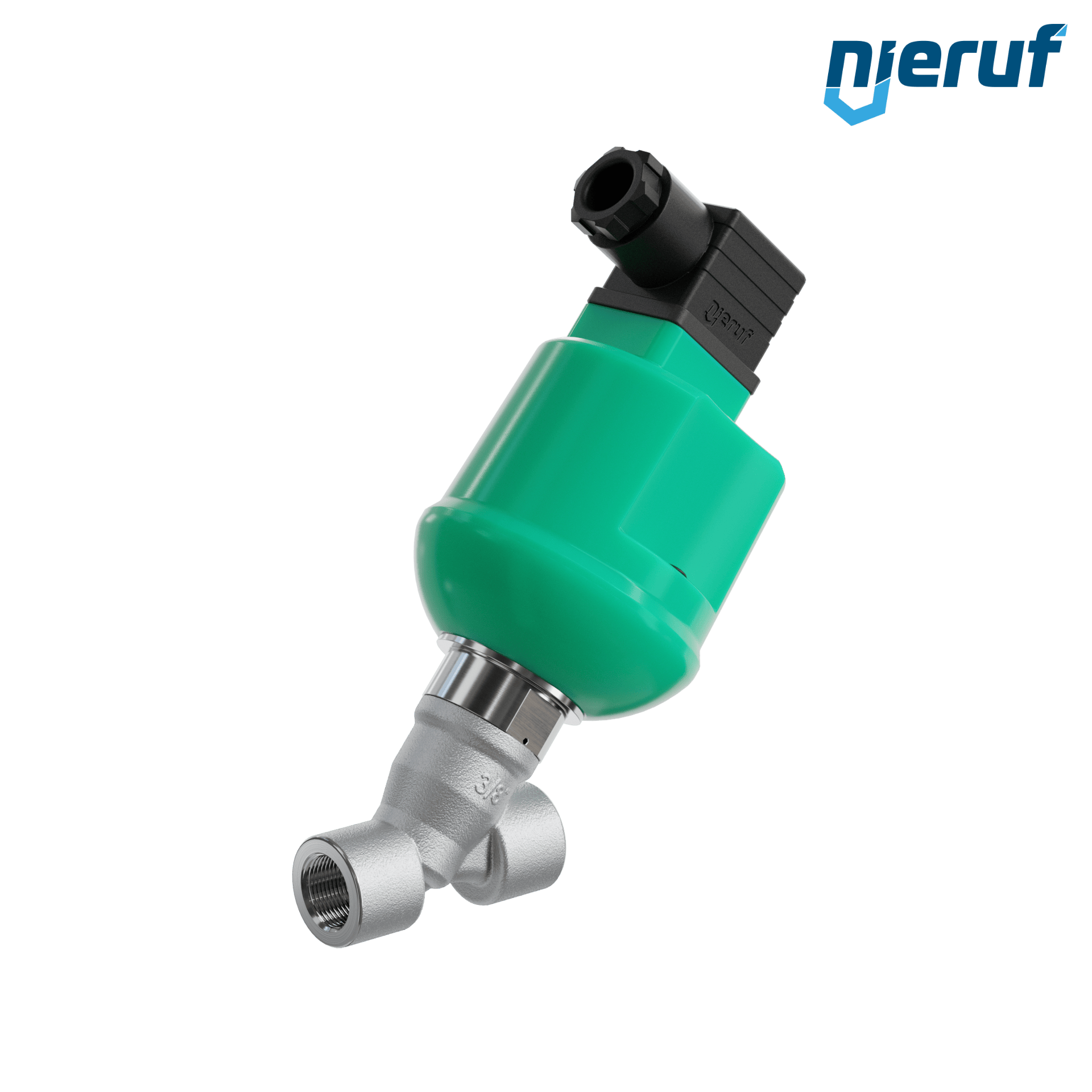 Durchflussregulierventil 3/8" Zoll Edelstahl FKM 0 - 10 Volt ED01