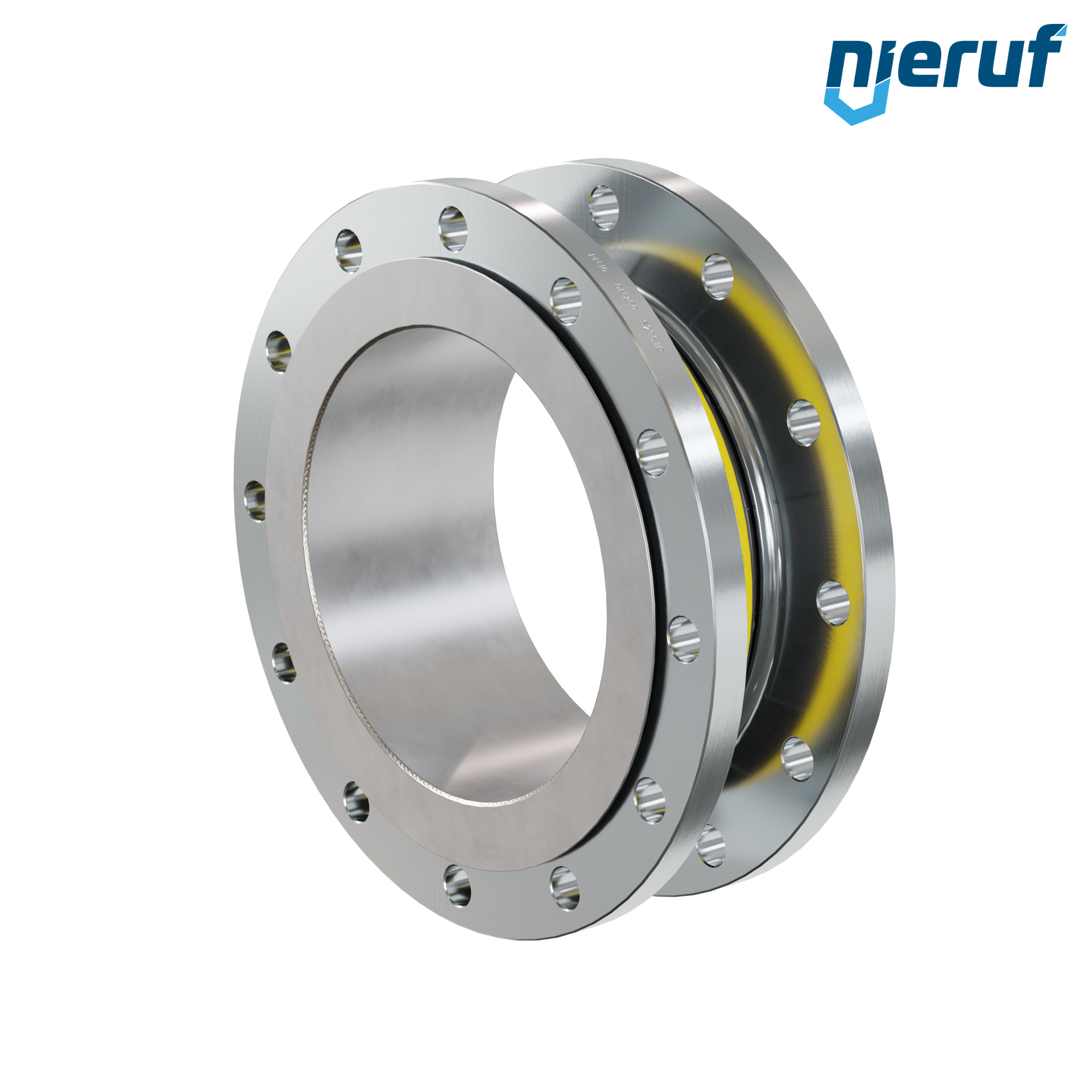 Compensatore piastra di rinforzo DN250 versione KP04 flange in acciaio NBR