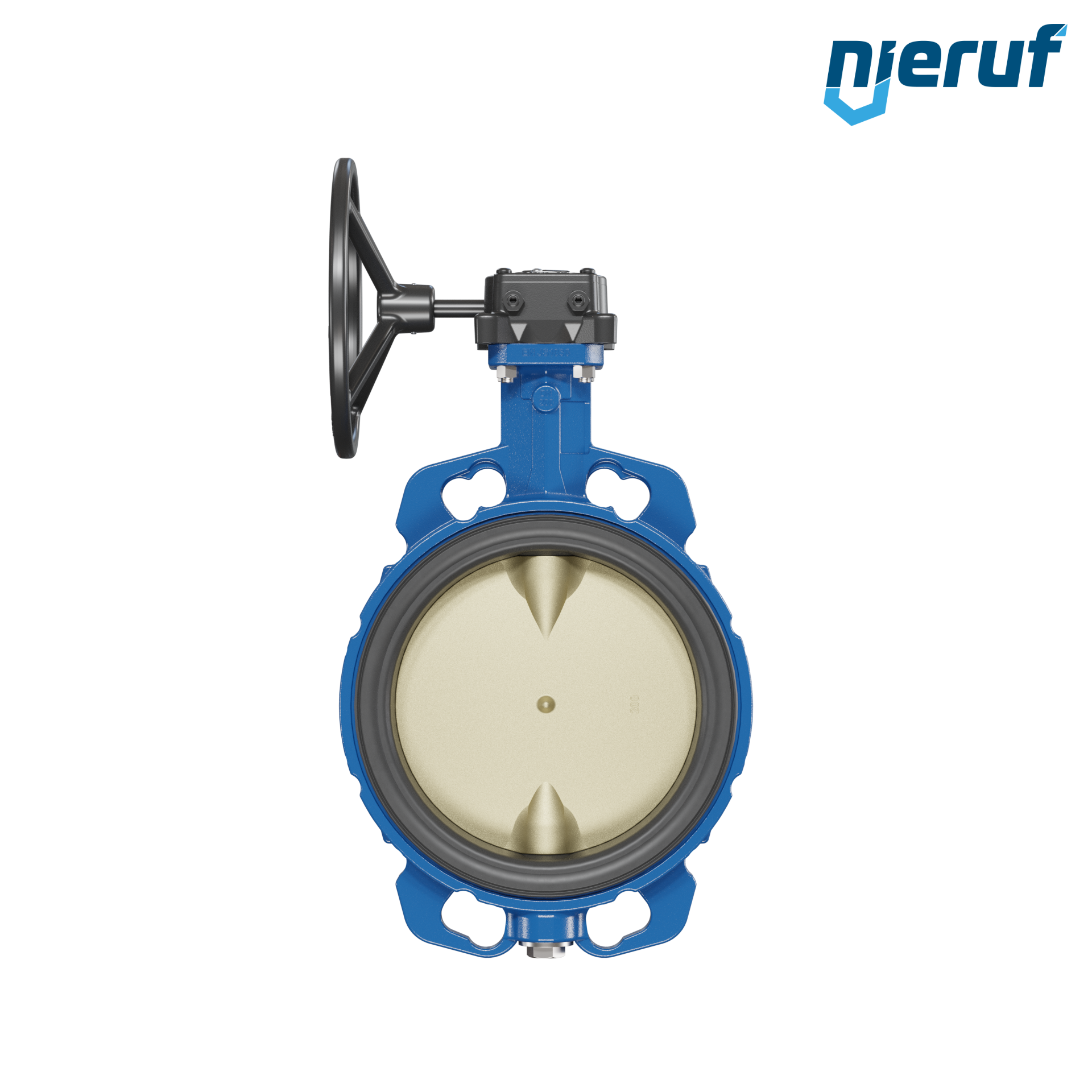 valvola a farfalla per l'acqua di mare DN 200 PN6-PN10-PN16 & ANSI150 AK15 volantino