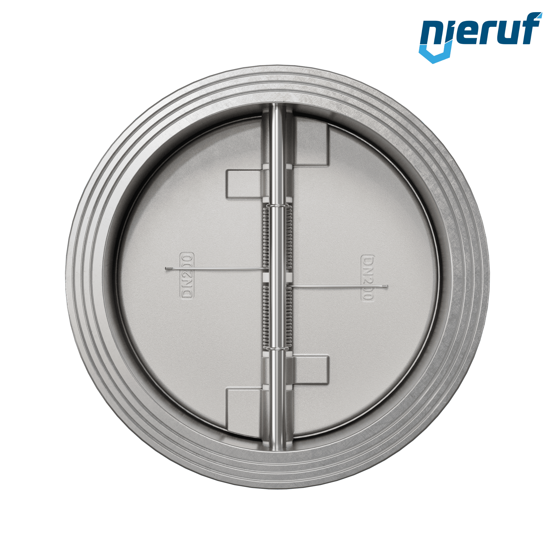 valvola di ritegno a doppio battente DN200 ANSI150 DR03 ANSI 150 acciaio inossidabile 1.4408 EPDM