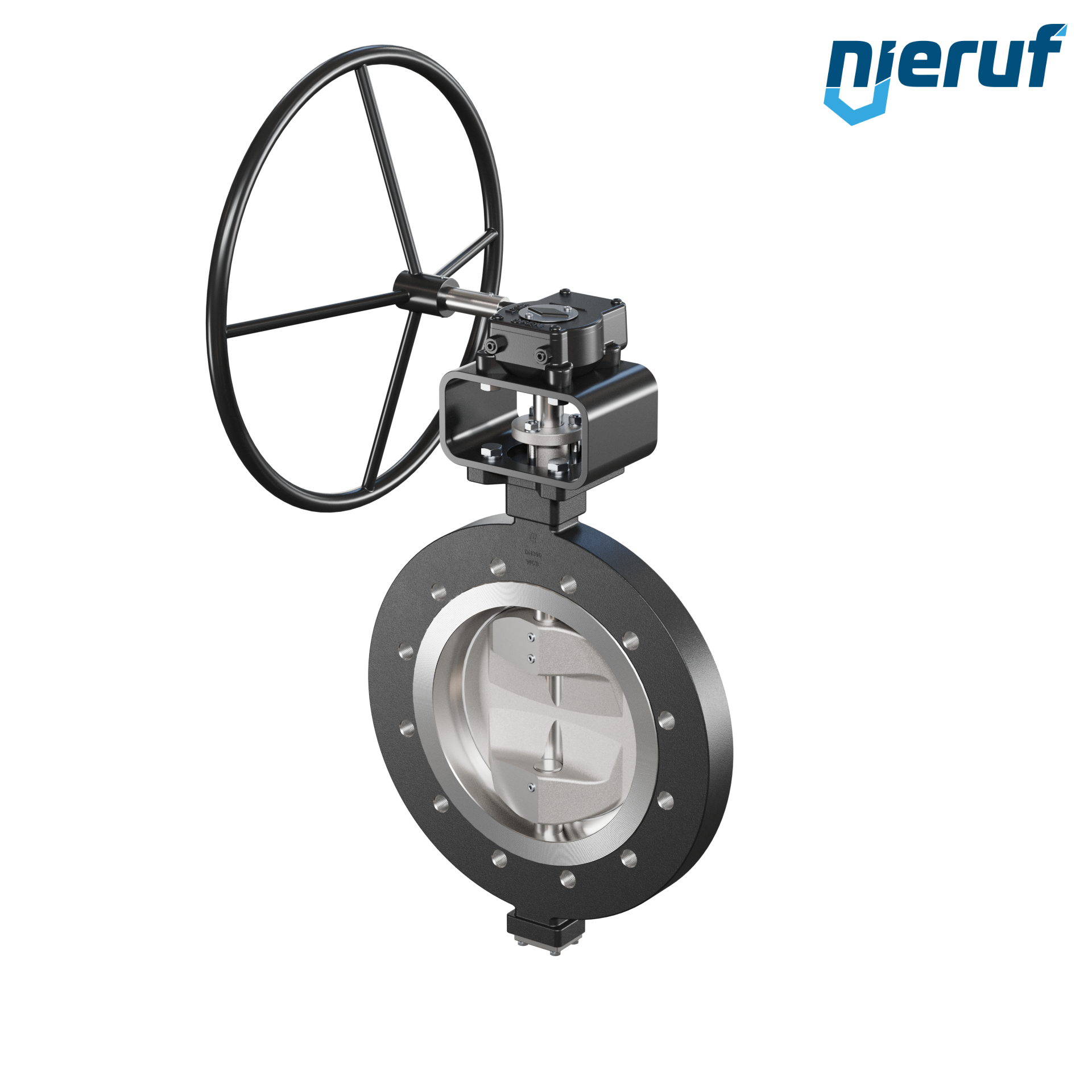 Double offset butterfly-valve AK12 DN 300 ANSI150 worm gear