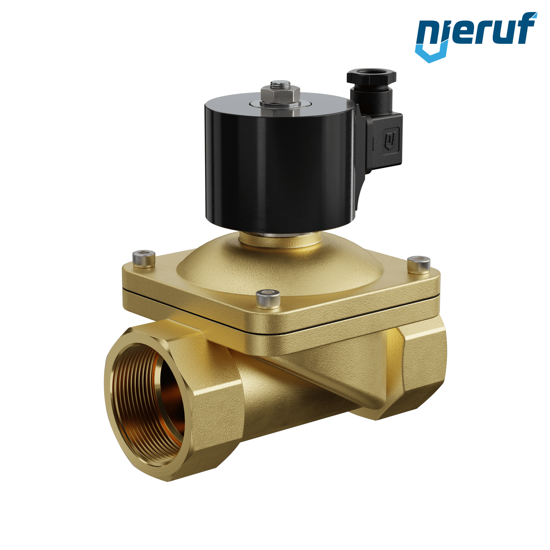 elettrovalvola per il vuoto G 2" pollici ottone MV06 NBR 230V 50Hz