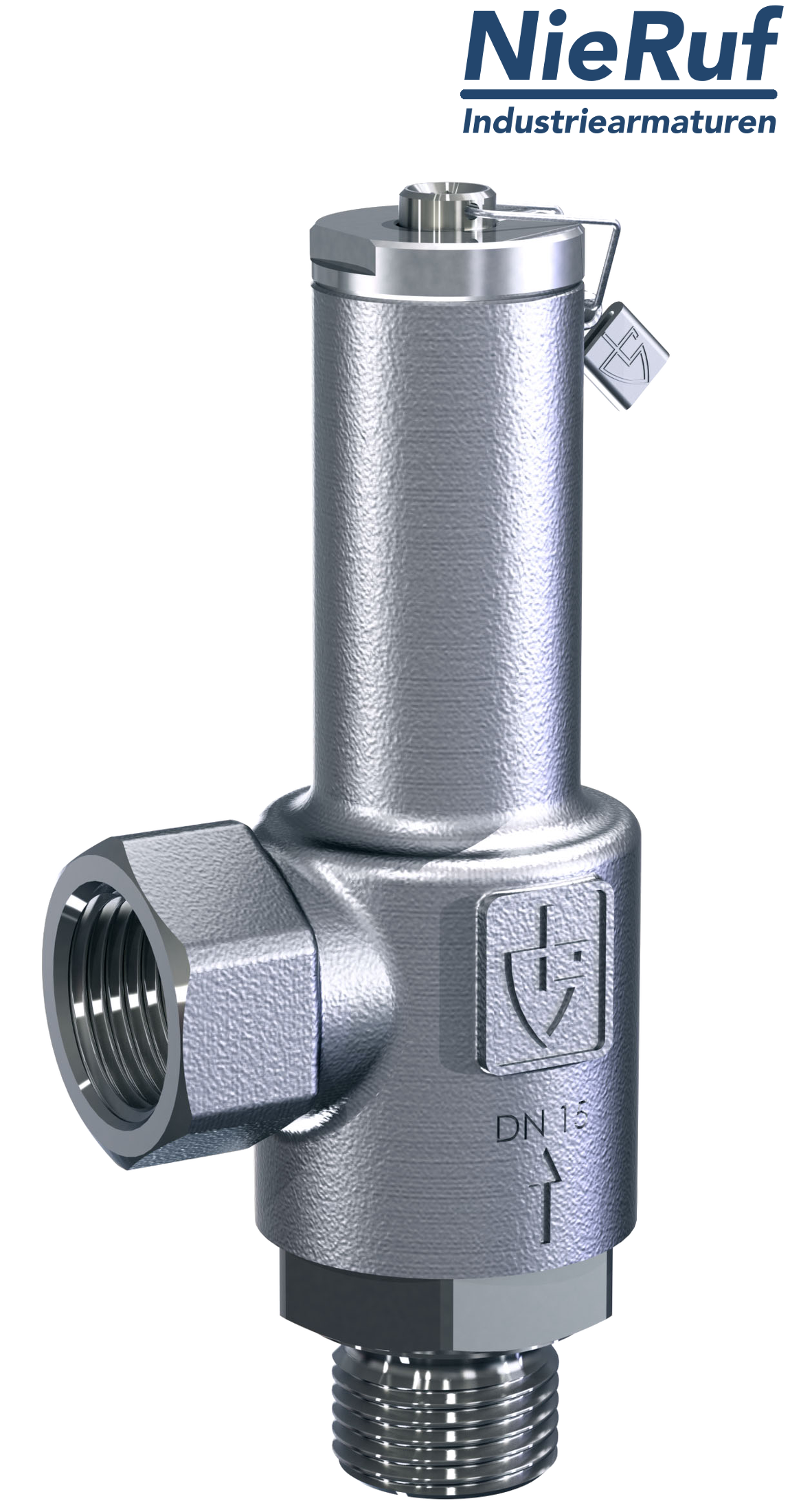 déverseur/soupape de dérivation (bypass) 2" mâle x 2" femelle UV03 acier inoxydable  0,2 - 0,8 bar