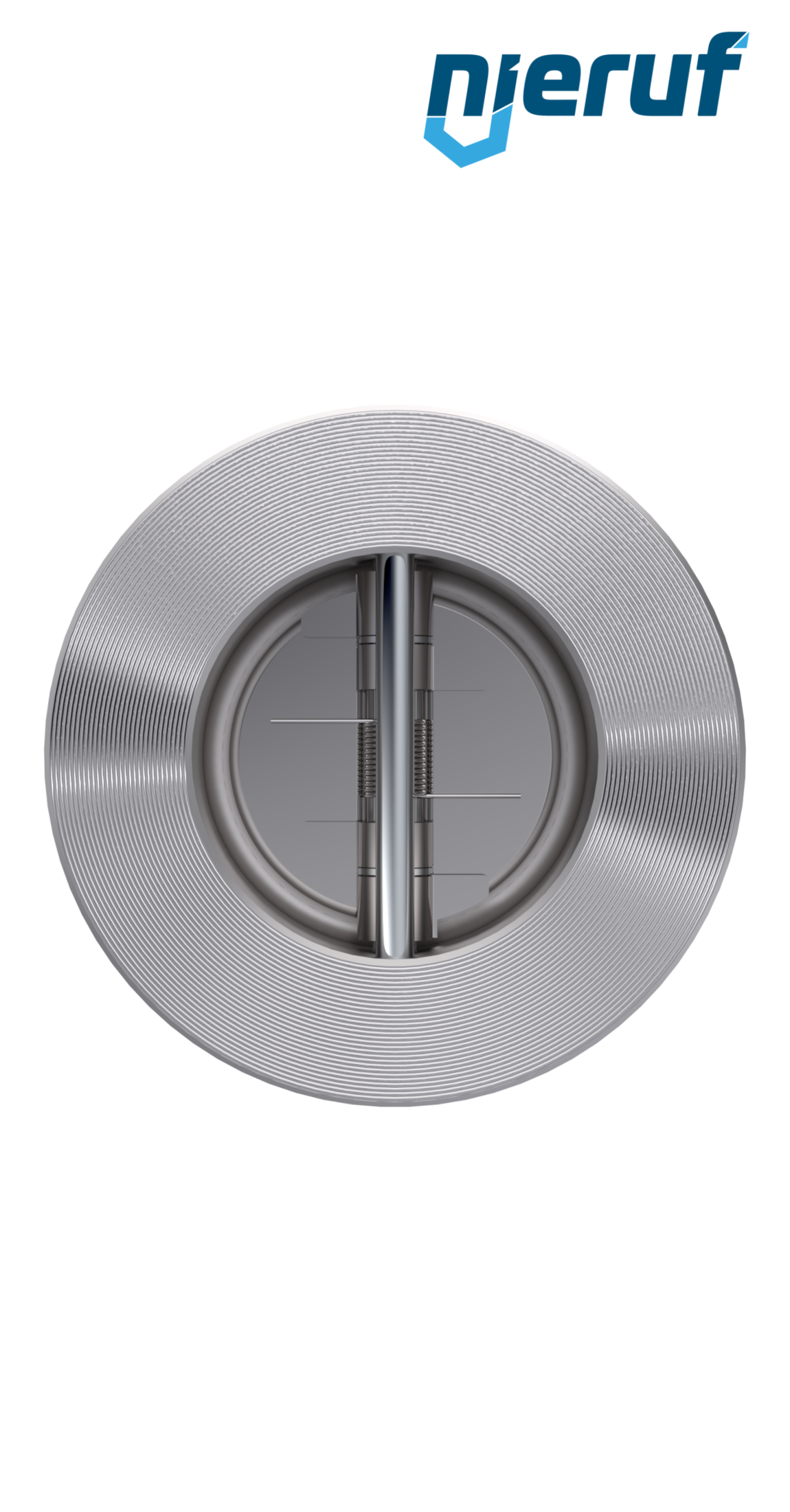 dual plate check valve DN80 DR03 ANSI 150 stainless steel 1.4408 metal