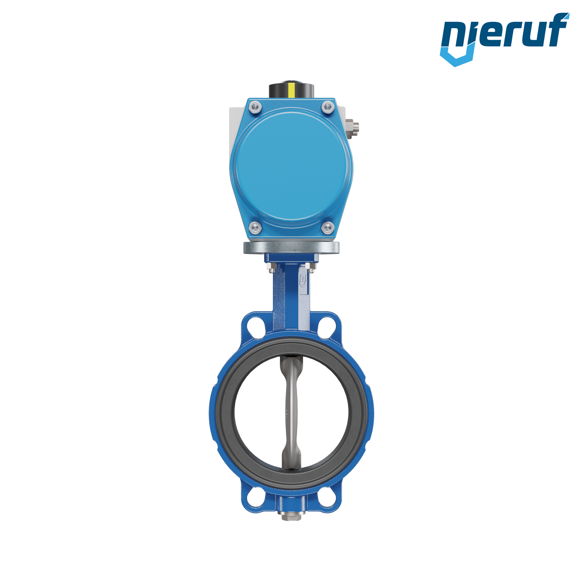 Butterfly valve DN 150 AK01 EPDM high temperature & FDA pneumatic actuator single acting normally open