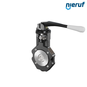 Doppelexzentrische Absperrklappe AK12 DN 50 PN10-40 Handhebel