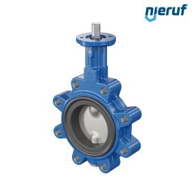 Butterfly valve AK02 DN 80 PN10-PN16 FDA without lever