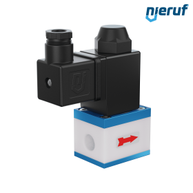 Magnetventil-PTFE DN2,0 KV02 FKM 230V 50Hz