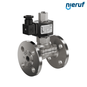 Flansch Magnetventil DN15 Edelstahl FV01 FKM 230V 50Hz NO