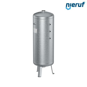 Réservoir sous vide debout BE03 90 litres, -1-3 bar, acier galvanisé