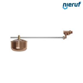 Schwimmerventil 3/4" Zoll Rotguss EPDM SW03 Schwimmer: in Kupfer