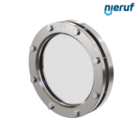 Behälter-Schauglas DN200 BS01 Edelstahl 1.4571 EPDM Borosilikatglas 2,5bar