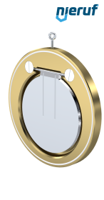 Zwischenflansch-Rückschlagklappe DN300 ZR09 Alubronze 2.0975 PTFE