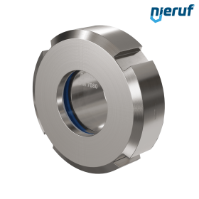 Schauglas DN32 - 1 1/4" Zoll DIN 11851 Edelstahl 1.4404 / AISI 316L