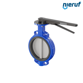 Butterfly valve DN 200 PN16 AK05 NBR lever