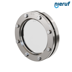 Behälter-Schauglas DN150 BS01 Edelstahl 1.4571 EPDM Borosilikatglas 2,5bar