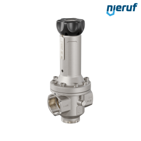 Precyzyjny regulator ciśnienia z wtórnym odpowietrzeniem 2" cale DM15 stal nierdzewna FKM 0.5 - 15 bar