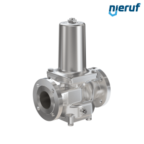 Kołnierzowy reduktor ciśnienia DN80 DM13 kołnierz ANSI 150 stal nierdzewna FPM / FKM 1.5 - 6.0 bar