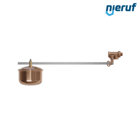 Schwimmerventil 1/2" Zoll Rotguss EPDM SW03 Schwimmer: in Kupfer