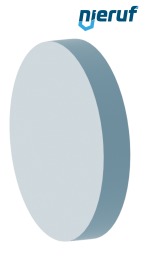 Rundes Schauglas SG01 Ø 45 x 10 mm rund DIN 7080 - 40
