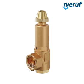 safety valve 1" x 1 1/2" fm SV07 neutral gaseous media, gunmetal FKM