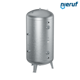 Hochdruckbehälter stehend BE02 3000 Liter, 0-26 bar, Stahl feuerverzinkt
