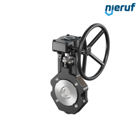 Double offset butterfly-valve AK12 DN 50 ANSI150 worm gear