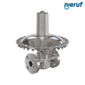 valvola di troppo pieno in millibar flangia ANSI 150 DN25 UV17 acciaio inossidabile FKM / PTFE 50 - 500 mbar