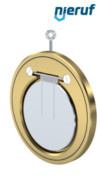 Zwischenflansch-Rückschlagklappe DN200 ZR09 Alubronze 2.0975 FKM