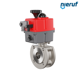robinet à boisseau sphérique à brides compact DN40 EK07 24-240V