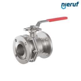 robinet à boisseau sphérique à brides DN80 FK06 ANSI 150 acier inoxydable 1.4408