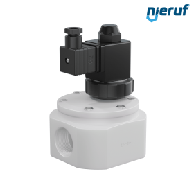 Magnetventil G 1" Zoll PTFE KV04 FKM 24V DC