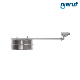 Schwimmerventil 3/4" Zoll Edelstahl FPM SW04 Schwimmer: in Edelstahl