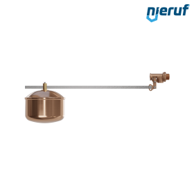 Schwimmerventil 1" Zoll Rotguss EPDM SW03 Schwimmer: in Kupfer