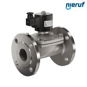 Flansch Magnetventil DN50 Edelstahl FV01 FKM 24V DC