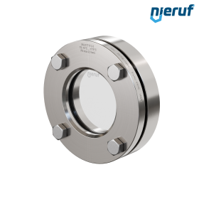 Behälter-Schauglas DN50 BS01 Edelstahl 1.4571 EPDM Borosilikatglas 2,5bar
