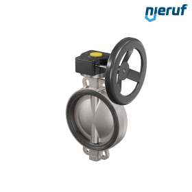 Butterfly-valve-stainless-steel DN250 PN16 AK08 EPDM gearbox
