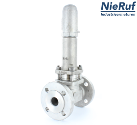 piston overflow valve DN 40 UV13 stainless steel AISI 316L 4,0 - 10,0 bar