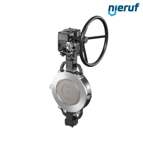 valvola a farfalla triplo eccentrico AK13 DN 200 PN10-40 ANSI150-300 volantino