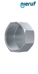 Raccord en fonte malléable capuchon n° 300, DN100 - 4" pouce galvanisé